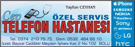 Özel Servis Telefon Hastanesi - Bolu